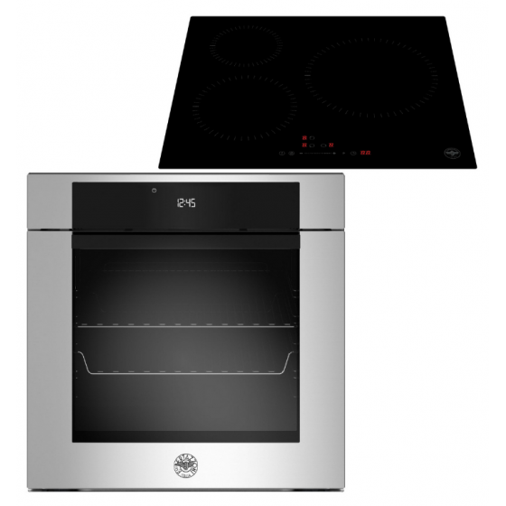 BERTAZZONI F60 11 MOD P L X/23 + PLG6 3I 30NV Σετ Εντοιχισμού με πυρόλυση 6cm